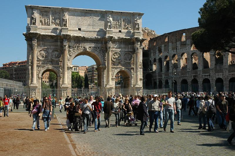 DSC_0484.JPG - Arco di Constantino en Colosseum