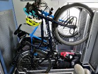 Z50_5268  Onze fietsen in de trein van Dublin naar Galway : fietsvakantie, fietsen