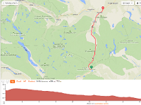 dag11  Route zevende fietysdag: Hjerkinn - Oppdal