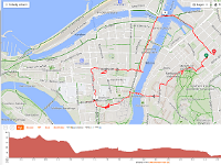 dag14a  Eerste wandeling in Trondheim naar het centrum