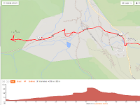 dag16a  Route fiets/wandeling naar uitzichtspunt Snohetta