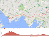 dag21  Wandeling  in botanische tuinen en fietstocht naar de veerboot