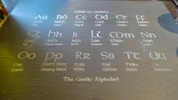 x  DSC06124  Het Gaelic alfabet