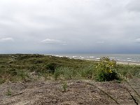DSC06891  Uitzicht vanuit bunker over de Noordzee : Vlieland